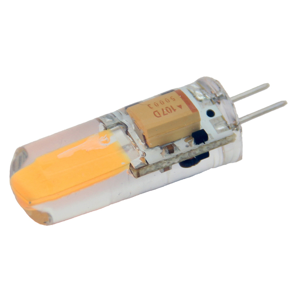 Lunasea Lighting Warm White G4 Bulb 2W 12/24 Vdc Bottom Pin LLB-21KW-71-00